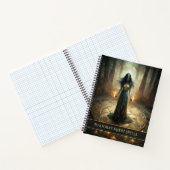 儀式的な円 – ダークウィッチカスタム魔法のジャーナル ノートブック (内部)