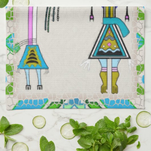 儀式的 キッチンタオル (折り畳み)