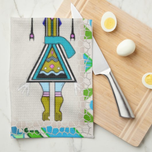 儀式的 キッチンタオル (四つ折り)