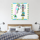 儀式的 キャンバスプリント (インサイチュ (寝室))