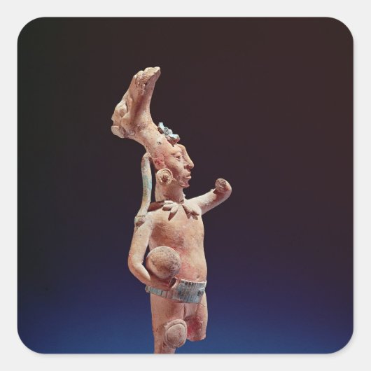 儀式野球選手,ジャイナ島, c.600 スクエアシール (正面)