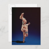 儀式野球選手，ジャイナ島， c.600 ポストカード (正面/裏面)