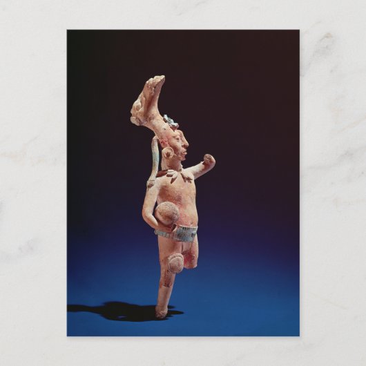 儀式野球選手，ジャイナ島， c.600 ポストカード (正面)