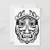 儀礼用マスク カード (正面)