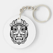 儀礼用マスク キーホルダー (裏面)