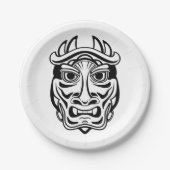 儀礼用マスク ペーパープレート (正面)