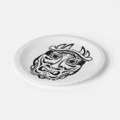 儀礼用マスク ペーパープレート (アングル)