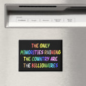 億万長者が国の冷蔵庫用マグネットを台無しにする マグネット (インサイチュ (食洗機))