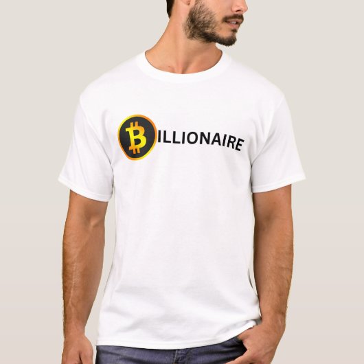 億万長者のデザイン Tシャツ (正面)