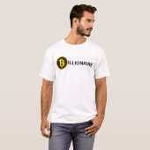 億万長者のデザイン Tシャツ (正面フル)