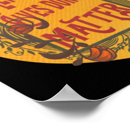 億万長者の命にステッカーなし ポスター (角)