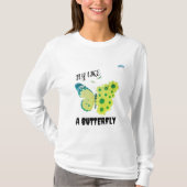 億万長者の女の子だけのTシャツ。 Tシャツ (正面)