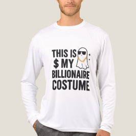 億万長者の幽霊の面白いハロウィンコスチューム トライブレンドTシャツ
