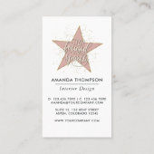 億万長者マインドセットインテリアデザイナー 名刺 (裏面)