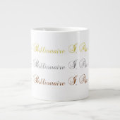 ¥$ ~億万長者私は~¥¥ ジャンボコーヒーマグカップ (正面)