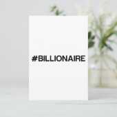 億万長者 サンキューカード (スタンド正面)