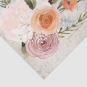 儚いスクリプト　水彩花　ブライダルシャワー 薄葉紙 (詳細)