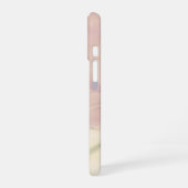 儚いソフトピンクの桜の花 iPhone 16ケース (左側面)