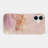 儚いソフトピンクの桜の花 iPhone 16ケース (裏面横)