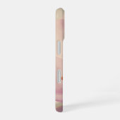 儚いソフトピンクの桜の花 iPhone 16ケース (右側面)