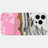 儚い桜のスマホケース 🌸 Case-Mate iPhoneケース (裏面 (横))