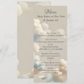 儚い至福のメニュー メニュー (正面/裏面)