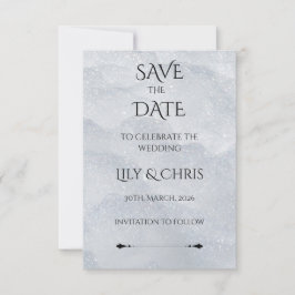 儚い輝きのSave the Date セーブザデート