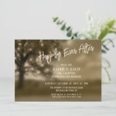 儚き樹、光のハッピーエンド・レセプション 招待状 (スタンド正面)