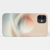 儚くソフトな日の出の波の美観 - ミニマリスト Case-Mate iPhoneケース (裏面(横))