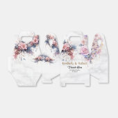 儚く優雅なソフトパステルカラーの花曼荼羅 フェイバーボックス (折り畳みなし)