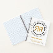 償還ランチウィスキーノートブック8.5インチl x 11インチw ノートブック (内部)