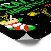 優いけなしい熱狂する美容師おもしろいX ポスター (角)