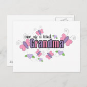 優しいおばあちゃんの一人 ポストカード (正面/裏面)