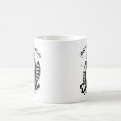 優しいおもしろい子育てドロップアウトラクーンマザー コーヒーマグカップ (中央)