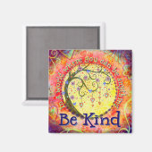 優しいお洒落カラフル人気があるおもしろい マグネット (正面/裏面)