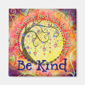 優しいお洒落カラフル人気があるおもしろい マグネット (正面)