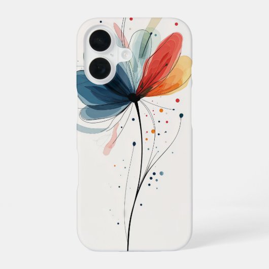 優しいささやき iPhone 16ケース (裏面)