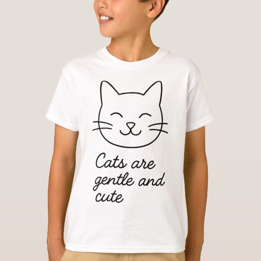 優しいひげ Tシャツ (正面)