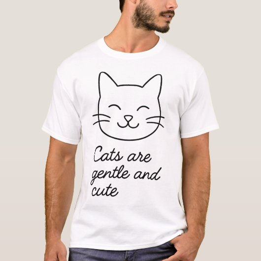 優しいひげ Tシャツ (正面)