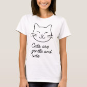 優しいひげ Tシャツ (正面)