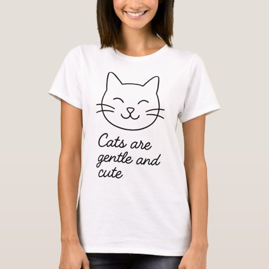優しいひげ Tシャツ (正面)