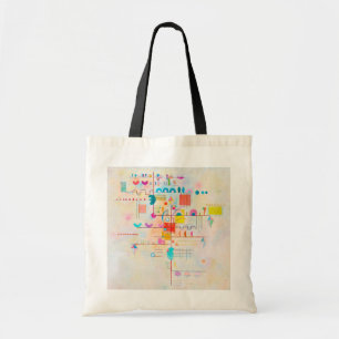 優しいアクセント、ワシリーKandinsky トートバッグ