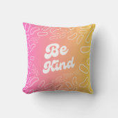 優しいインスピレーションを受ける クッション (正面)