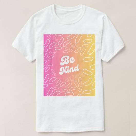 優しいインスピレーションを受ける Tシャツ (デザイン正面)