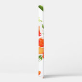 優しいオレンジケシの水の色パターン Case-Mate iPhoneケース (裏面 / 右)