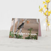 優しいオーストラリア人ホネイターカードの強さ カード (黄色い花)