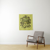 優しいカエルである タペストリー (インサイチュ)