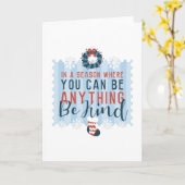 優しいクリスマス カード (黄色い花)