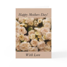 優しいクリームバラ