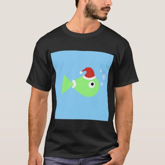 優しいグッピーの動き Tシャツ (正面)